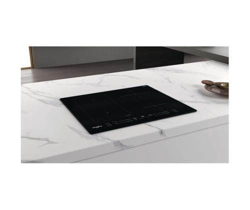 Whirlpool, laius 59 cm, raamita, must - Integreeritav induktsioonpliidiplaat