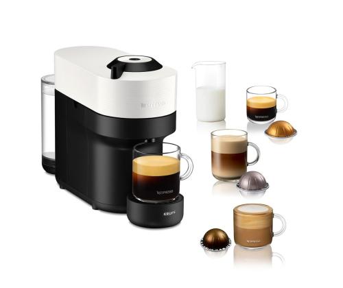 Krups Nespresso Vertuo Pop, valge - Kapselkohvimasin