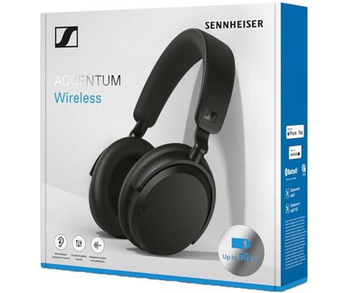 Sennheiser ACCENTUM Wireless, mürasummutus, must - Juhtmevabad üle kõrva kõrvaklapid