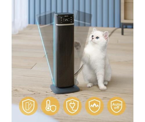 Philips 5000 seeria, 2000 W, tumehall/must - Torn-soojapuhur