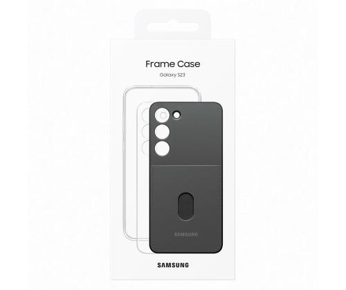 Samsung Frame cover, Galaxy S23, must - Nutitelefoni ümbris