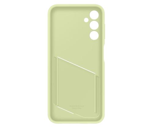 Samsung Card Slot Cover, Galaxy A14, kaarditaskuga, heleroheline - Ümbris