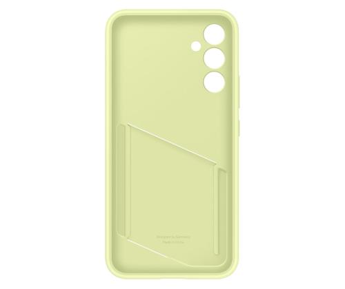 Samsung Card Slot Cover, Galaxy A34, kaarditaskuga, heleroheline - Ümbris