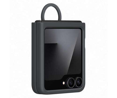 Samsung Silicone case, Galaxy Flip7 FE, must - Silikoonümbris