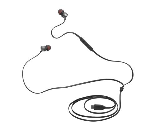 JBL Tune 310C USB-C, kõrvasisesed, must - Juhtmega kõrvaklapid