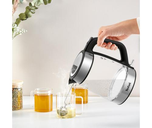 Tefal, 1.7 L, must - Klaasist veekeetja