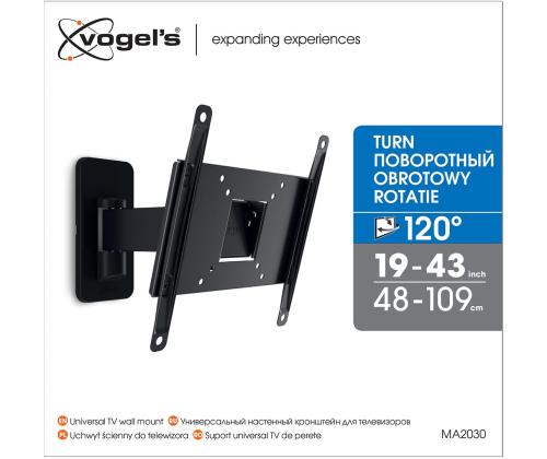 Teleri seinakinnitus Vogel's MA2030 (19-40")