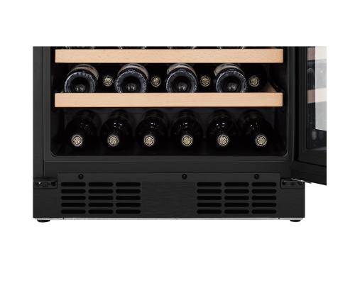 Hisense, 46 pudelit, kõrgus 82 cm, must - Veinikülmik