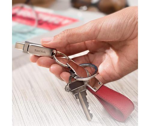 SanDisk Ultra Dual Drive Luxe, USB-A, USB-C, 1 TB - Mälupulk