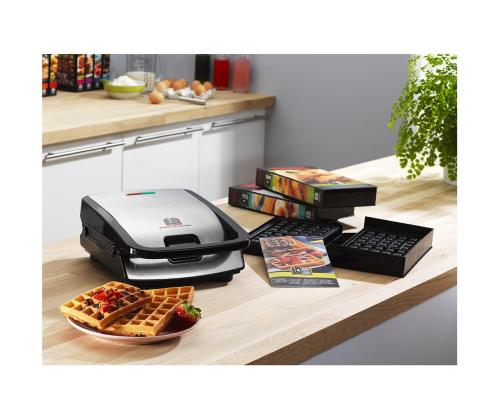 Tefal Snack Collection, 700 W, roostevaba teras - Võileivagrill vahetatavate plaatidega
