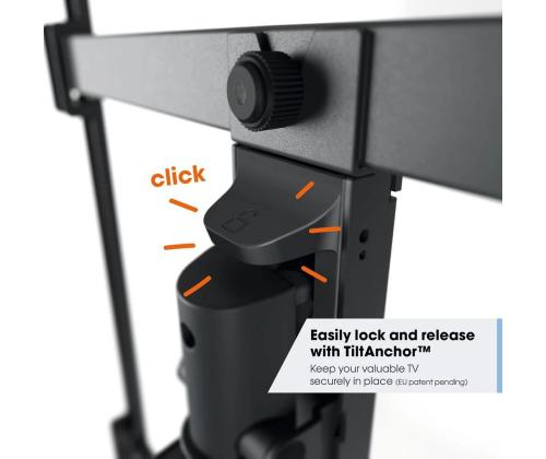 Vogel's TVM 3643 Full-Motion, 180º, 40'' - 77'', must - Teleri seinakinnitus