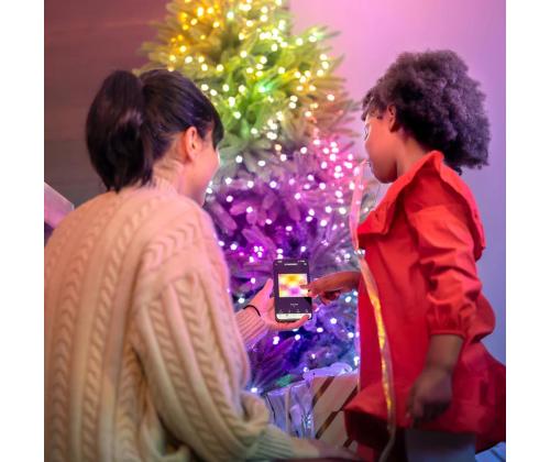 Twinkly Candies Stars, RGB, 200 LED, USB-C, 12 m, roheline - Nutivalgusti