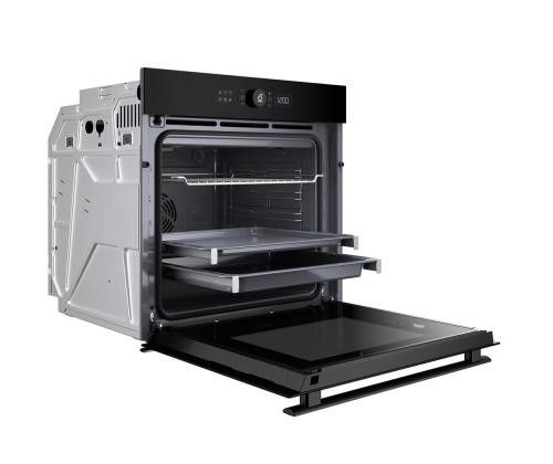 Whirlpool, 73 L, pürolüütiline puhastus, must - Integreeritav ahi