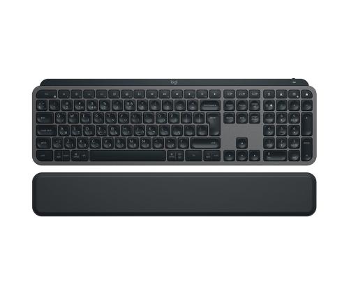 Logitech MX Keys S Plus, US, must - Juhtmevaba klaviatuur