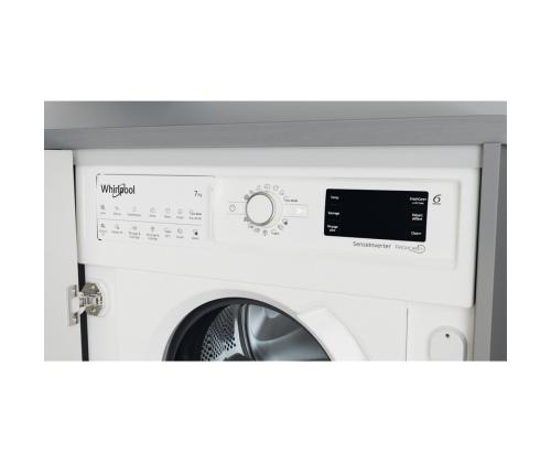 Whirlpool, 7 kg / 5 kg, sügavus 55 cm, 1400 p/min - Integreeritav kuivatiga pesumasin