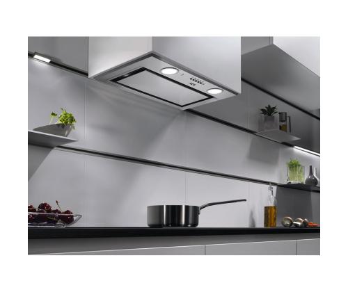 AEG 6000 Hob2Hood, 700 m³/h, laius 54 cm, roostevaba teras - Integreeritav õhupuhasti