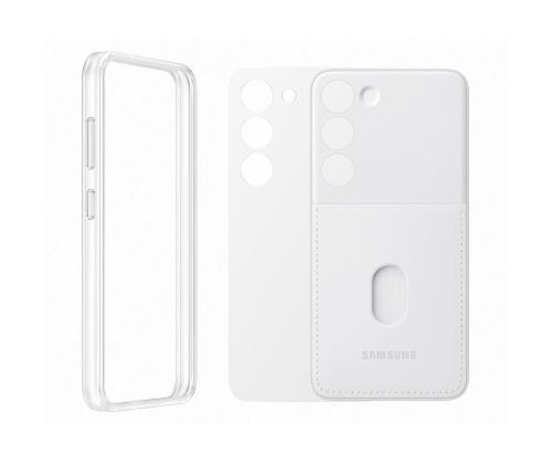Samsung Frame cover, Galaxy S23, valge - Nutitelefoni ümbris