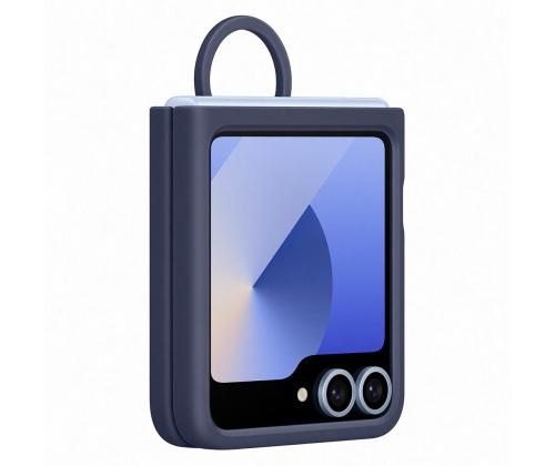 Samsung Silicone case, Galaxy Flip6, tumesinine - Silikoonümbris