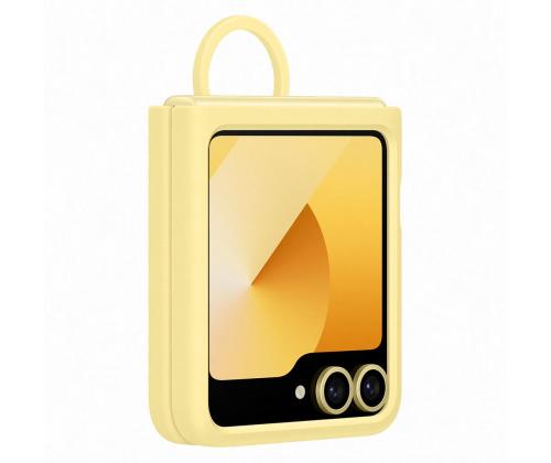 Samsung Silicone case, Galaxy Flip6, kollane - Silikoonümbris