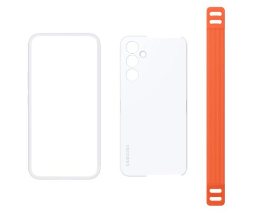 Samsung Silicone Haze Grip Case, Galaxy A54, valge - Ümbris