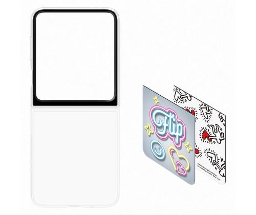 Samsung Flipsuit Case, Galaxy Flip6, läbipaistev - Silikoonümbris