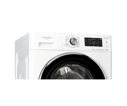 Whirlpool, 9 kg, sügavus 62.7 cm, 1400 p/min - Eestlaetav pesumasin