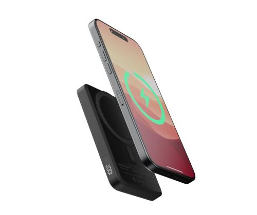 Xtorm FS5 Magnetic Powerbank, 18 W, 5000 mAh, must - Akupank