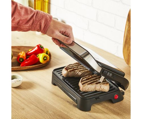 Tefal Inicio Compact, 1000 W, roostevaba teras - Kompaktne grill