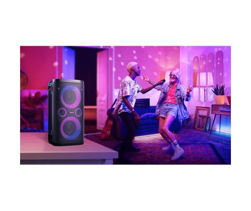 Hisense HP110 Plus Party Rocker One Plus, 2 mikrofoni, must - Peokõlar