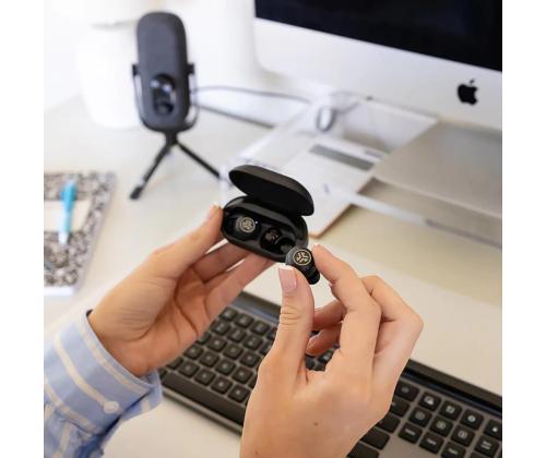 JLAB Jbuds Air Pro. must - Täisjuhtmevabad kõrvaklapid