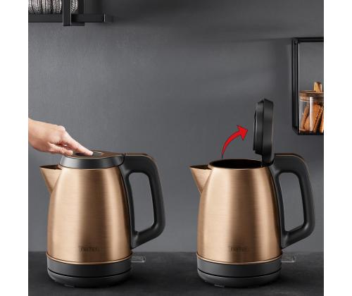 Tefal Coppertinto, 2400 W, vask/must - Veekeetja