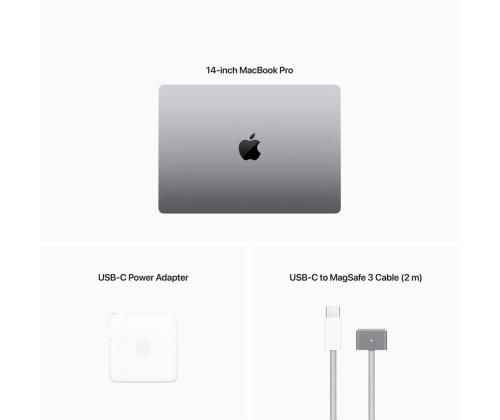 Apple MacBook Pro 14" (2023), M2 Pro 10C/16C, 16 GB, 512 GB, RUS, kosmosehall - Sülearvuti