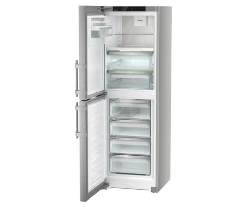 Liebherr, NoFrost, 314 L, kõrgus 186 cm, hõbedane - Külmik