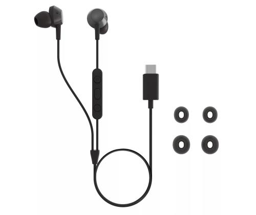 Philips TAE5008BK, USB-C, mikrofon, must - Juhtmega kõrvasisesed kõrvaklapid