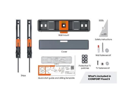 Vogels TVM 3203 Fixed TV Wall Mount, 19"-50'', must - LCD kinnitus
