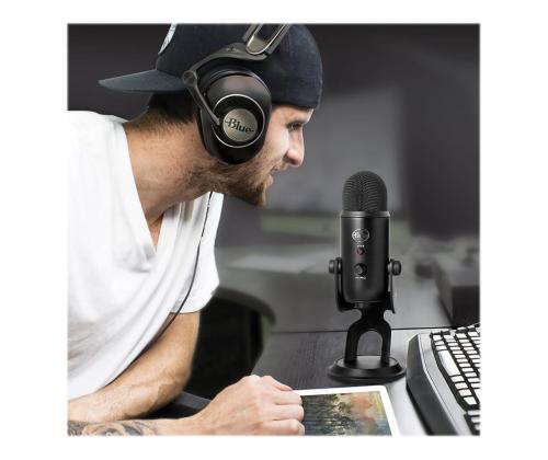 Blue Yeti, USB, must - Mikrofon