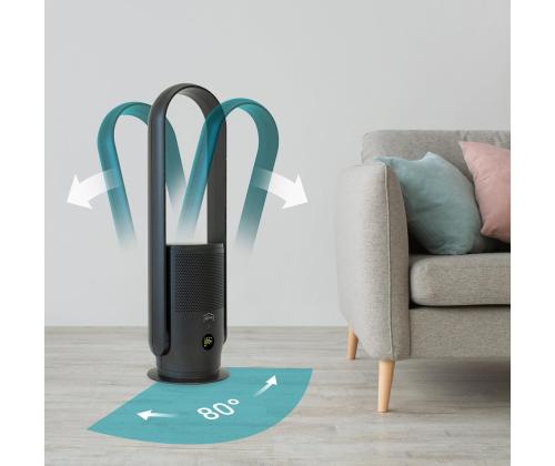 Djive Flowmate ARC Casual 2in1, tumehall - Ventilaator ja õhupuhasti