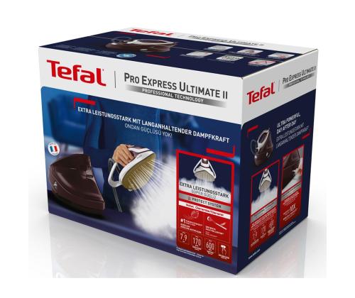Tefal Pro Express Ultimate II, 3000 W, lilla - Triikimissüsteem