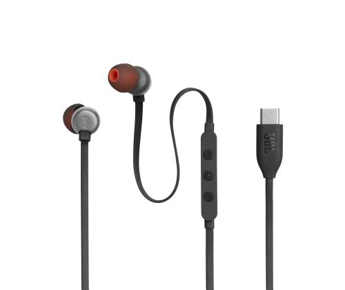 JBL Tune 310C USB-C, kõrvasisesed, must - Juhtmega kõrvaklapid
