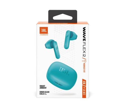 JBL Wave Flex 2, sinine- Täisjuhtmevabad kõrvaklapid