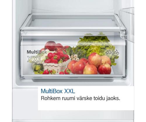 Bosch seeria 6, 319 L, kõrgus 178 cm - Integreeritav jahekapp