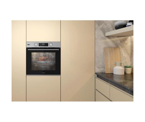 Whirlpool, 71 L, hüdrolüütiline puhastus, roostevaba teras - Integreeritav ahi