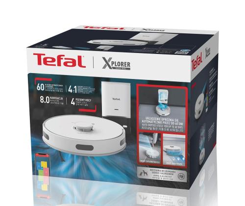 Tefal X-PLORER Serie 75 S+, valge - Robottolmuimeja