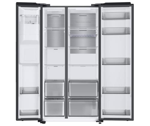 Samsung, vee- ja jääautomaat veevõrguga, 634 L, kõrgus 178 cm, must - SBS-külmik