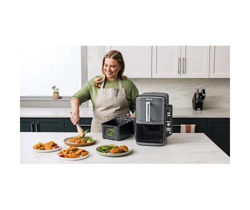 Ninja Double Stack XL 9.5L, 2470 W, hall - Kuumaõhufritüür