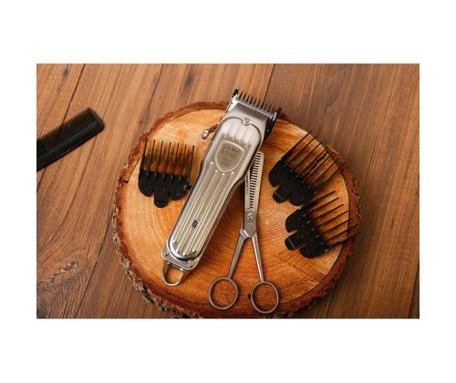 GA.MA CG Titanium, hõbedane - Juukselõikur