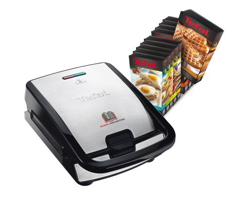 Tefal Snack Collection, 700 W, roostevaba teras - Võileivagrill vahetatavate plaatidega