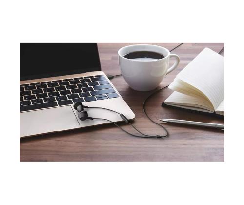 Philips TAE5008BK, USB-C, mikrofon, must - Juhtmega kõrvasisesed kõrvaklapid