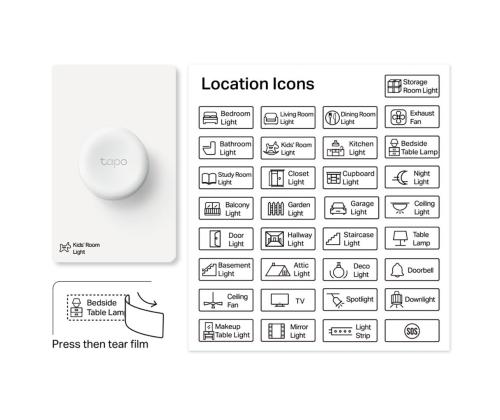 TP-Link Tapo Smart Dimmer Switch S200D, valge - Nutikas lüliti
