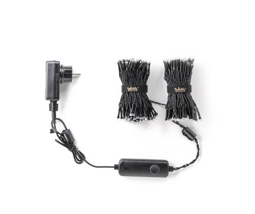 Twinkly Special Edition 400 RGB+W LED String (Gen II), IP44, 32 m, must - Nutikad jõulutuled